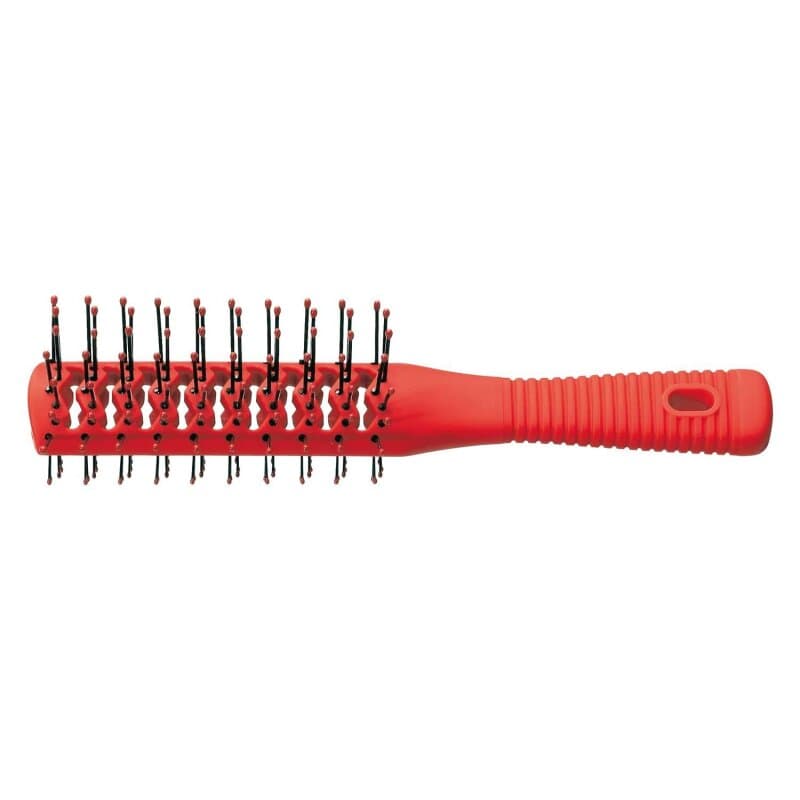 Comair Tunnelventbürste Rubberize rot