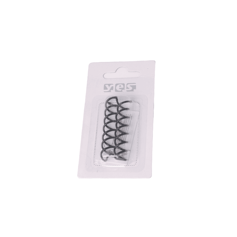 Haarnadeln 65 x 1,2 mm schwarz gewellt