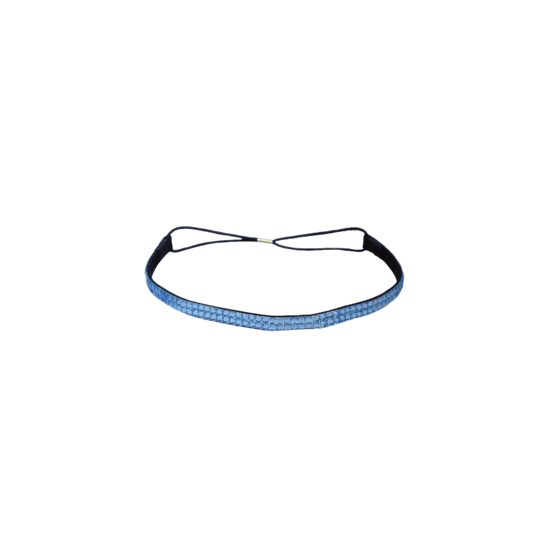 Haarband Bling-Style hellblau