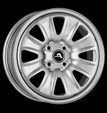 Hybrid 131900 6 0Jx15 4x100 ET40 MB60 Silver