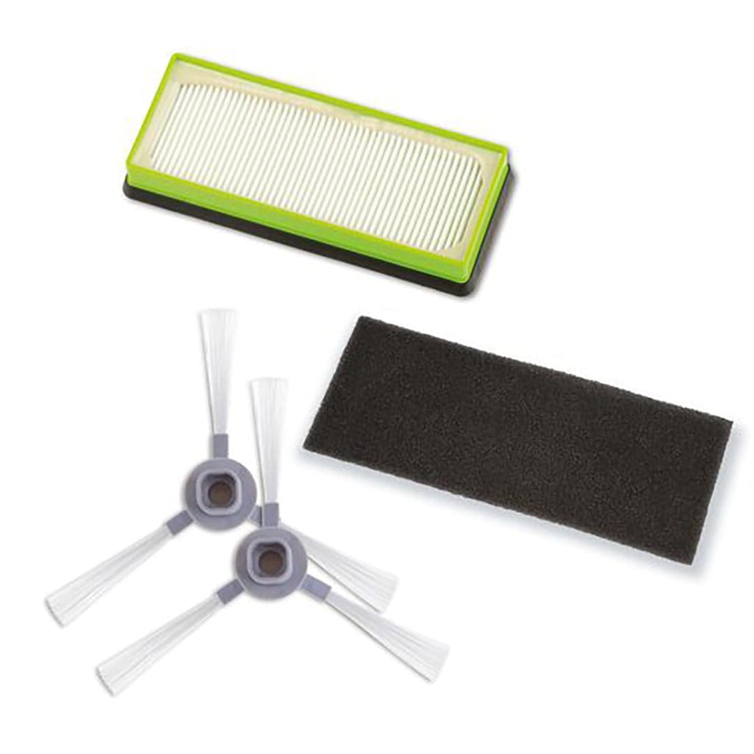 Set filtre si perii laterale Rowenta ZR177002  pentru aspirator robot Rowenta X-Plorer Serie 80  120  seriile RR77xx  RR78xx