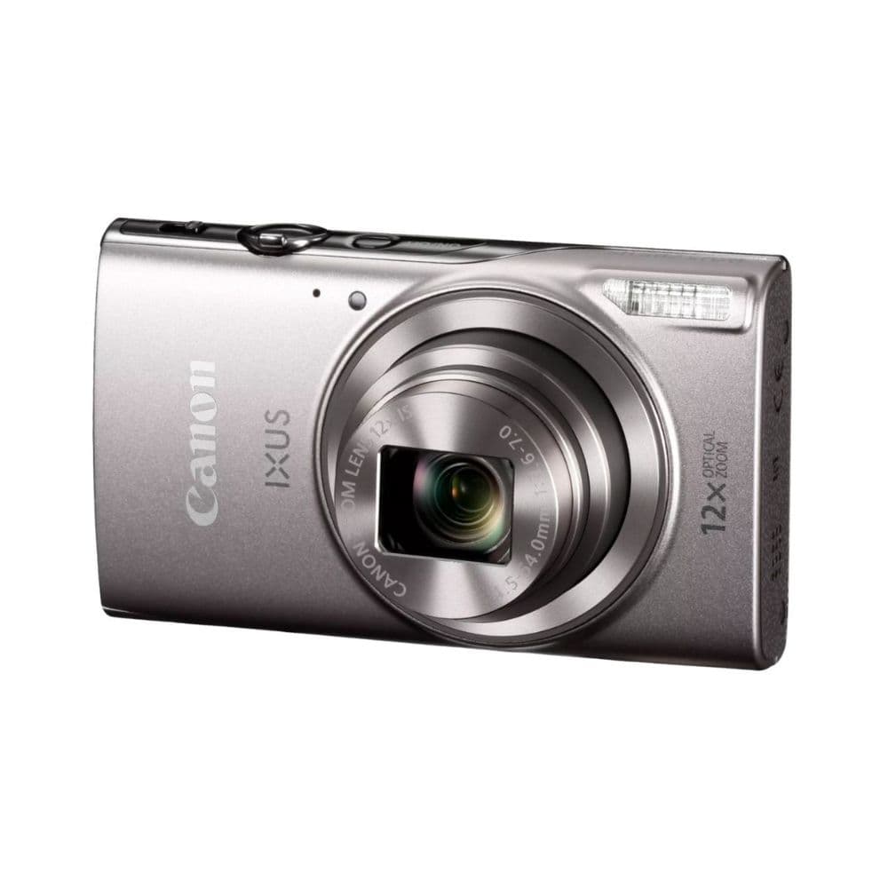 Canon IXUS 285 HS 20.2MP 12x Compact Digital Camera - Silver