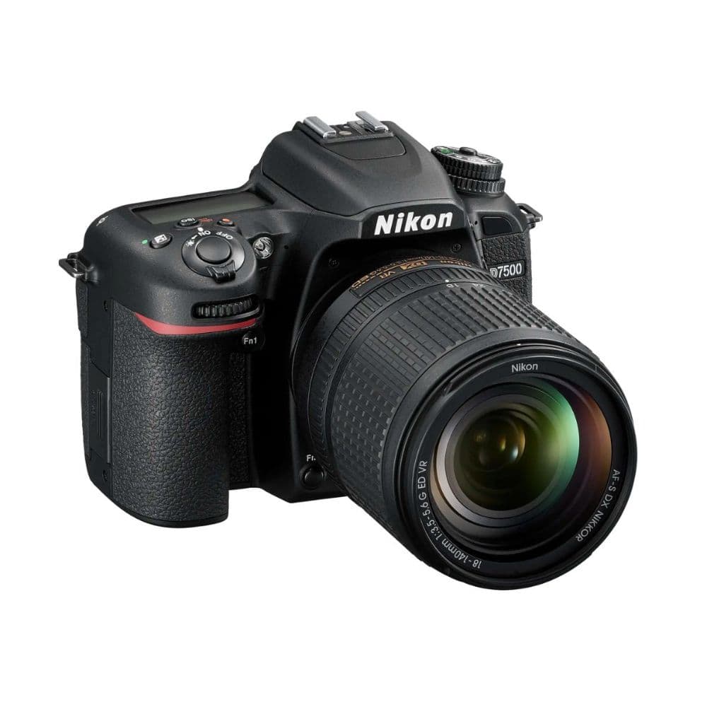 Nikon D7500 DSLR Camera with AF-S DX Nikkor 18-140mm F3.5-5.6G ED VR Lens