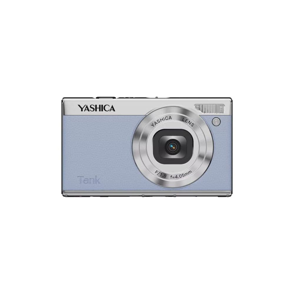 YASHICA Tank Compact Digital Camera - Sky Blue