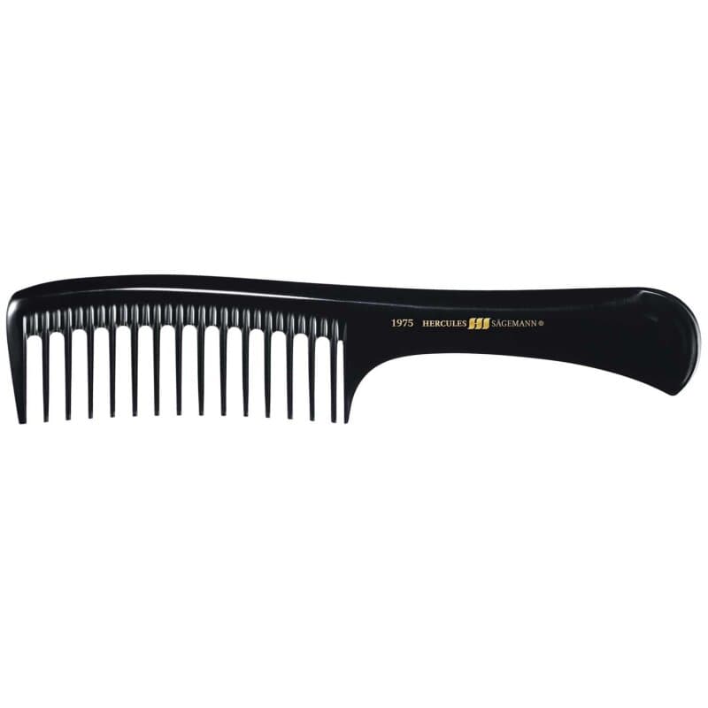 Hercules Sägemann Naturkautschukkamm 9" 1975