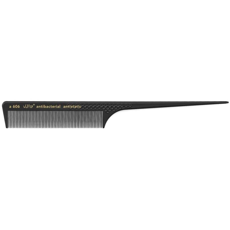 Hercules Sägemann Wolf 37° Stielkamm 8 1/2" A 606 schwarz