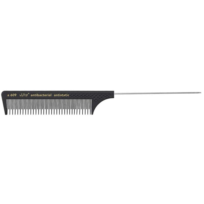 Hercules Sägemann Wolf 37° Nadelstielkamm 8 1/2" A 609 schwarz
