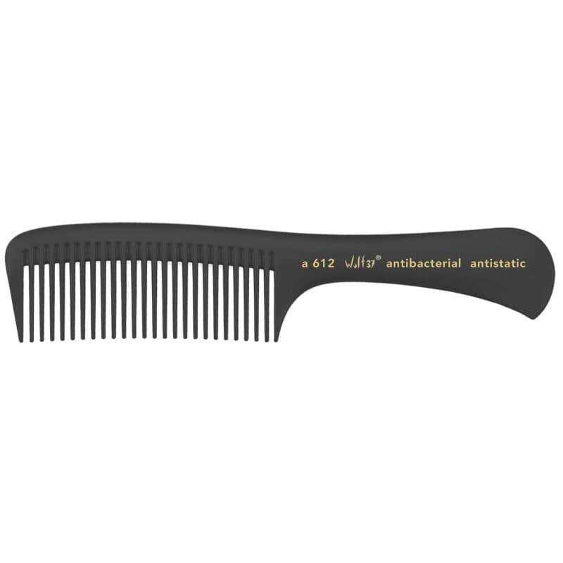 Hercules Sägemann Wolf 37° Griffkamm 9" A612 schwarz