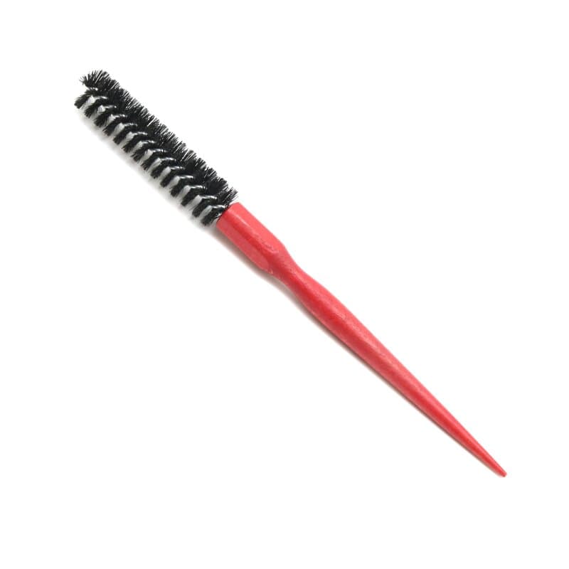 Keller Föhnwellbürste rot mit Abteilspitze 21 mm