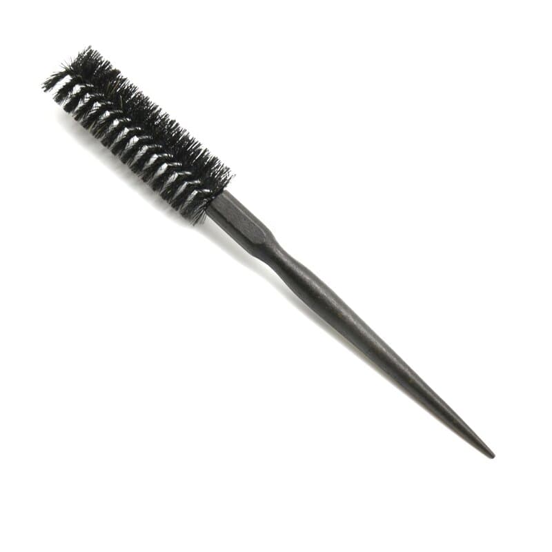 Keller Föhnwellbürste schwarz mit Abteilspitze 30 mm