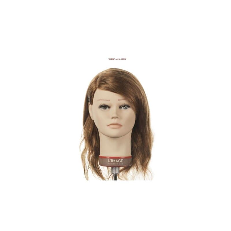 Limage Übungskopf Sabine mittelblond ca 35 cm