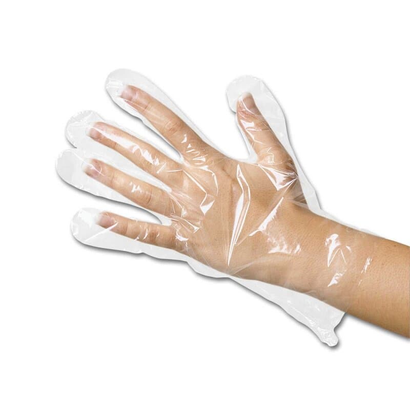 Comair Einmal-Handschuhe Herrengröße gehämmert 100 Stück im Beutel