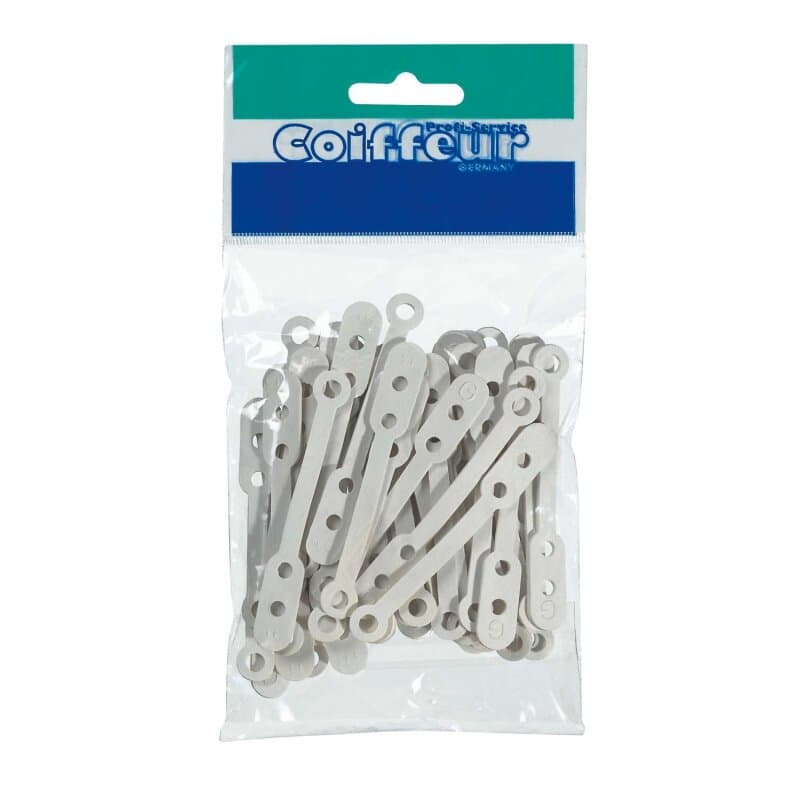 Comair Gummilaschen kurz flach 50 Stück 73 mm