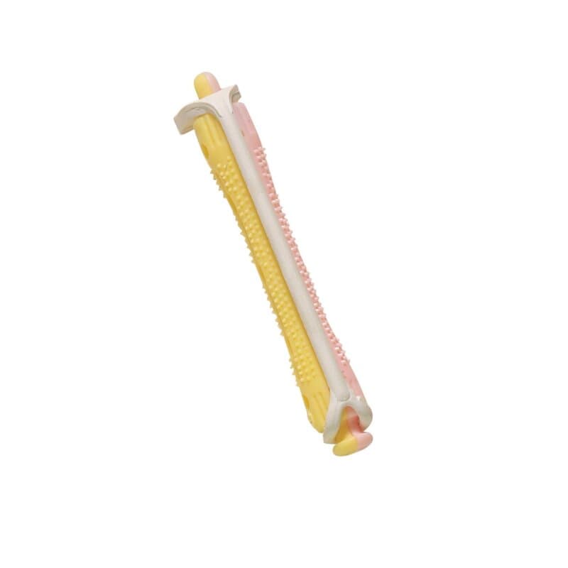 Comair Kaltwellwickler gelb/rosa 8 mm 12 Stück 70 mm