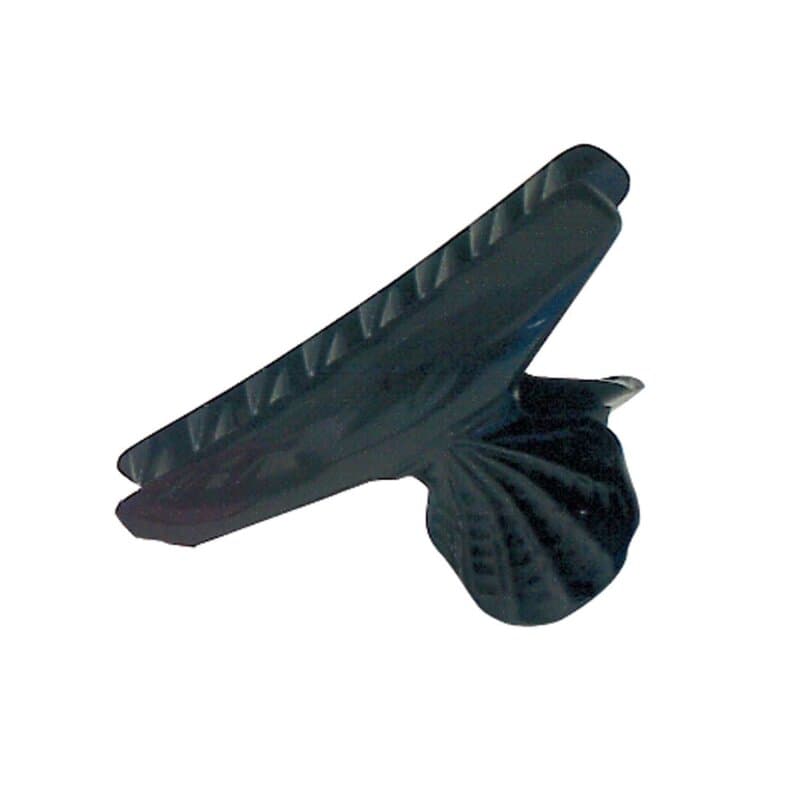 Comair Abteilklammern Fashion Hair schwarz 12er 82mm