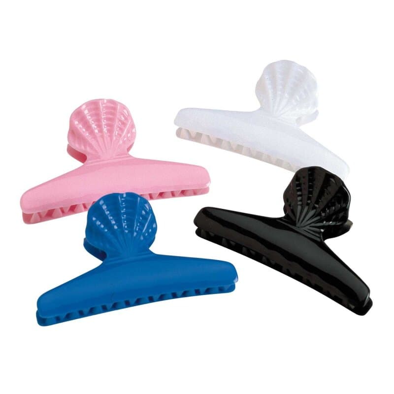 Comair Abteilklammern Fashion Hair bunt 12er 82mm