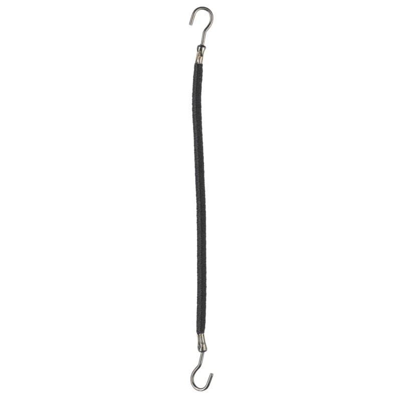 Comair Haarbinder schwarz 10 cm glatt 12 Stück