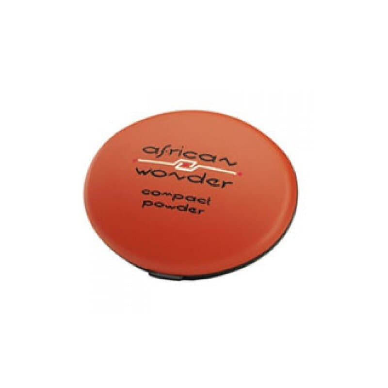 African Wonder Compact Dose mit Spiegel und Quaste 15 Gramm