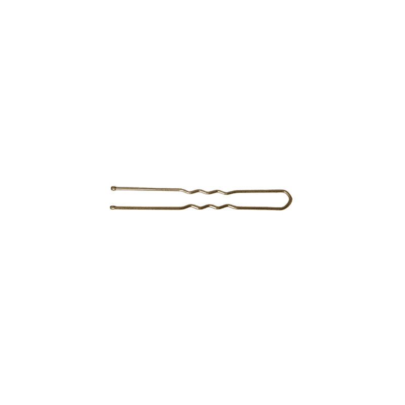 Haarnadel gold 60 x 1,2 mm gewellt 10 St