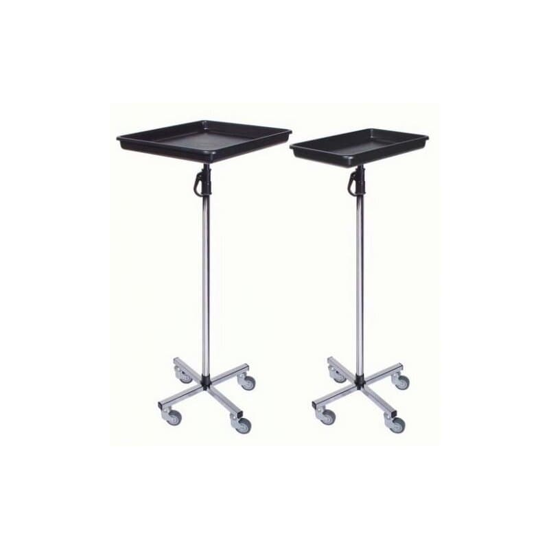 Cabinenboy 6104 mit Rollen höhenverstellbar schwarz