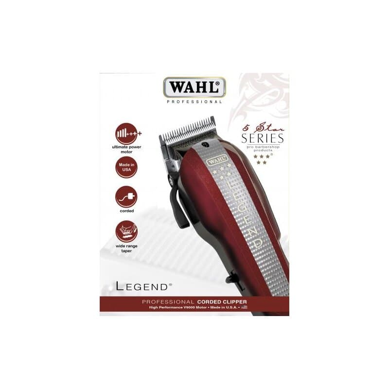 Wahl HSM Legend bordeaux/slb Model 8147 230V Netz- Haarschneidemaschine