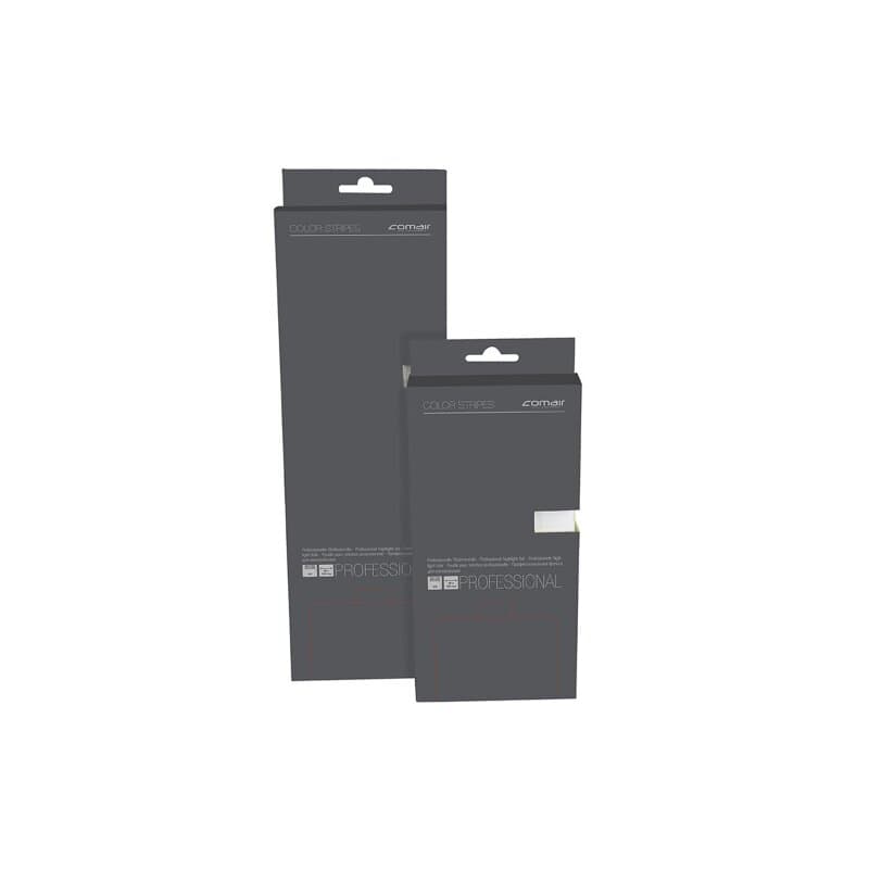 Comair Color Stripes lang 95x300mm 200 Stück silber