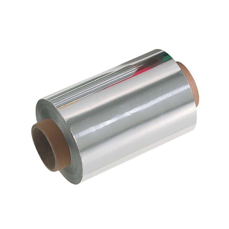Alufolie 15µ 12cmx250m Rolle silber