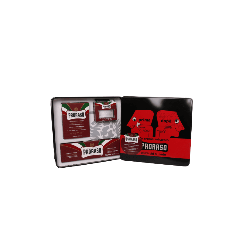 Proraso Red Line Vintage Selection Prima&Dopo Shave Kit 350 ml