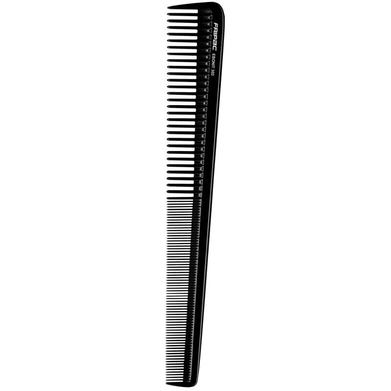 Fripac Ebonit Haarschneidekamm 302 starke Schrägung, 18,5 cm