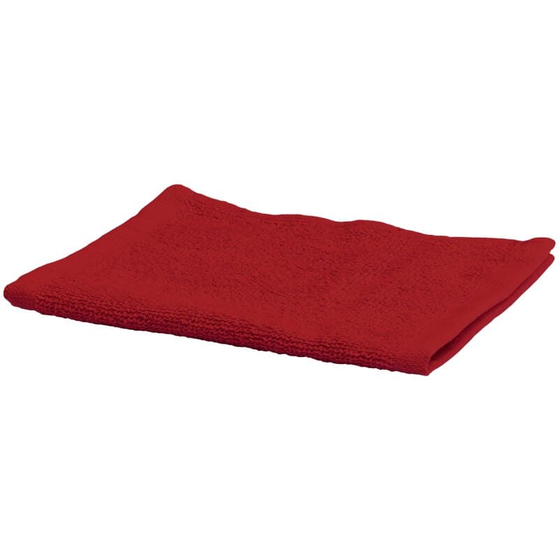 Le Coiffeur Frottee-Gesichtstuch 30 x 15 cm, rot