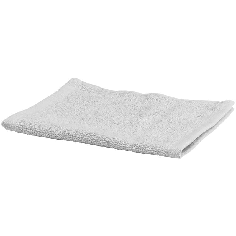 Le Coiffeur Frottee-Gesichtstuch 30 x 15 cm, weiss