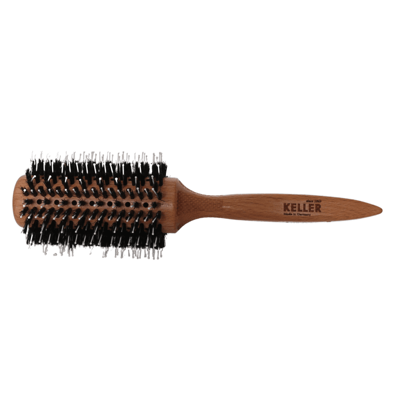 Keller Profi-Styler 38/74mm Buche mit Frisierstiften, Wildschweinborsten