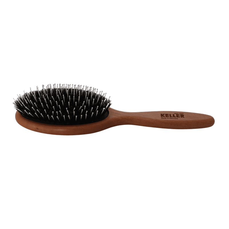 Keller PS Pneumatikbürste gross oval Igelkissen mit Noppen Profi-Styler