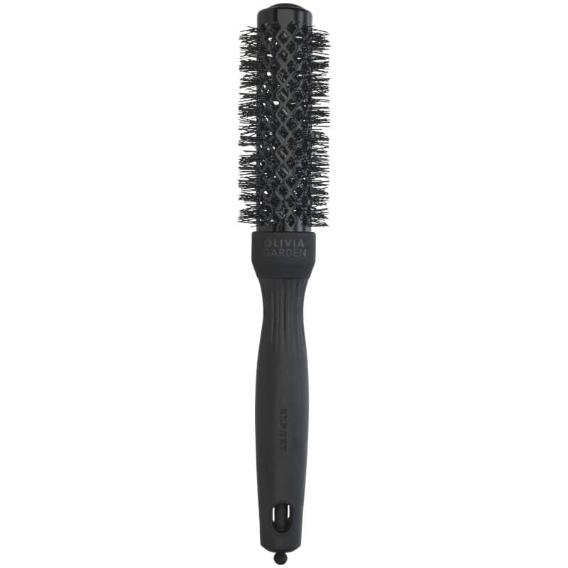 Olivia Garden Expert Blowout Shine Gewellte Borsten Black Label 25 mm