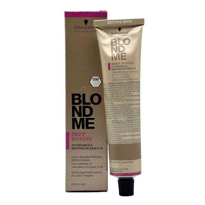 Schwarzkopf BlondMe Deep Toning Peach Sorbet 60 ml