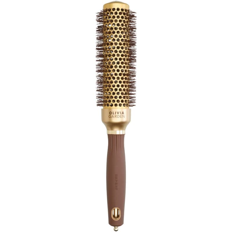 Olivia Garden Expert Blowout Speed Gewellte Borsten Wavy Bristles Gold&Brown 35