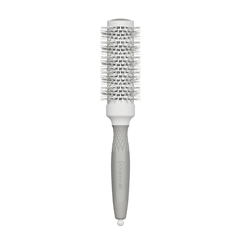 Comair Thermal Föhnbürste 33/50mm, Keramikhülse hellgrau/weiss