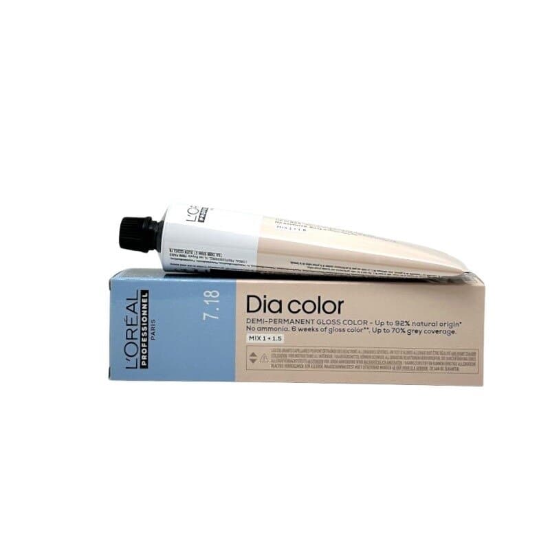 L'Oréal DIA Color 7,18 Mittelblond Asch Mokka 60 ml
