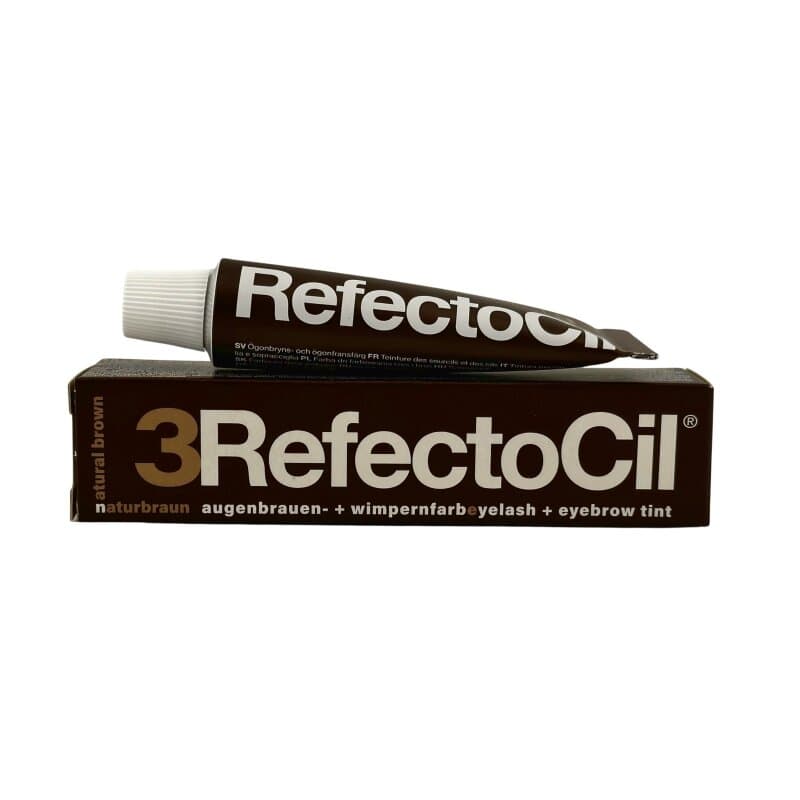 RefectoCil Augenbrauen- und Wimpernfarbe 3 naturbraun 15 ml