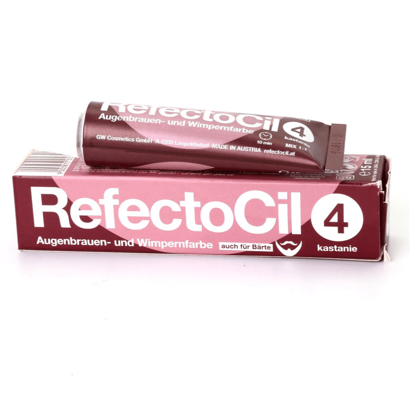 RefectoCil Augenbrauen- und Wimpernfarbe 4 kastanie 15 ml