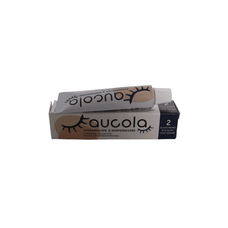 aucola Augenbrauen- und Wimpernfarbe 2 blauschwarz 15 ml