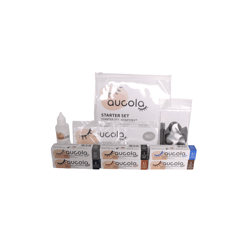 aucola Starter Set Augenbrauen- und Wimpernfarbe