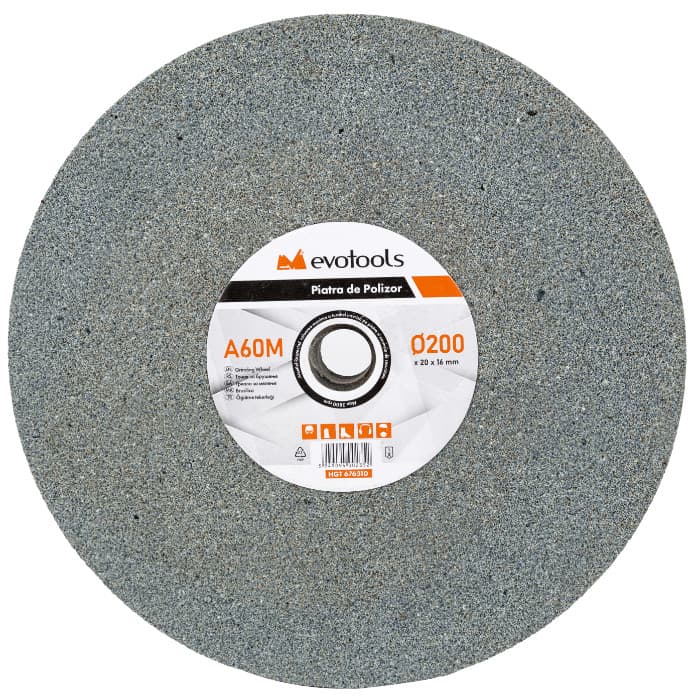 Disc Piatra de Polizor banc 250x32x20 mm, 36 granulatie