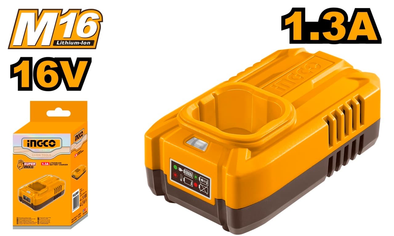 Incarcator 16V 1.3A Alimentare 220-240V Compatibil Acumulatori 16V FCLI1613E