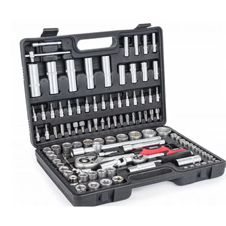 Trusa chei tubulare , 108 piese , LIDER PREMIUM , MX947