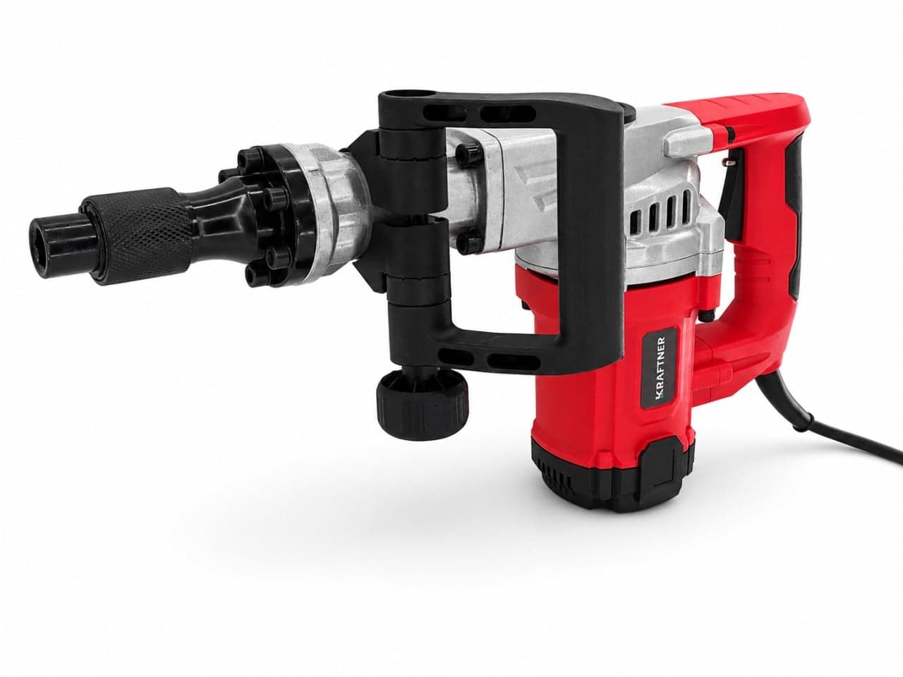 Ciocan demolator (picamer) 2200W, 15J, 4200bpm, prindere HEX 17mm, carbuni de rezerva si valiza de transport, KRAFTNER KF-7820