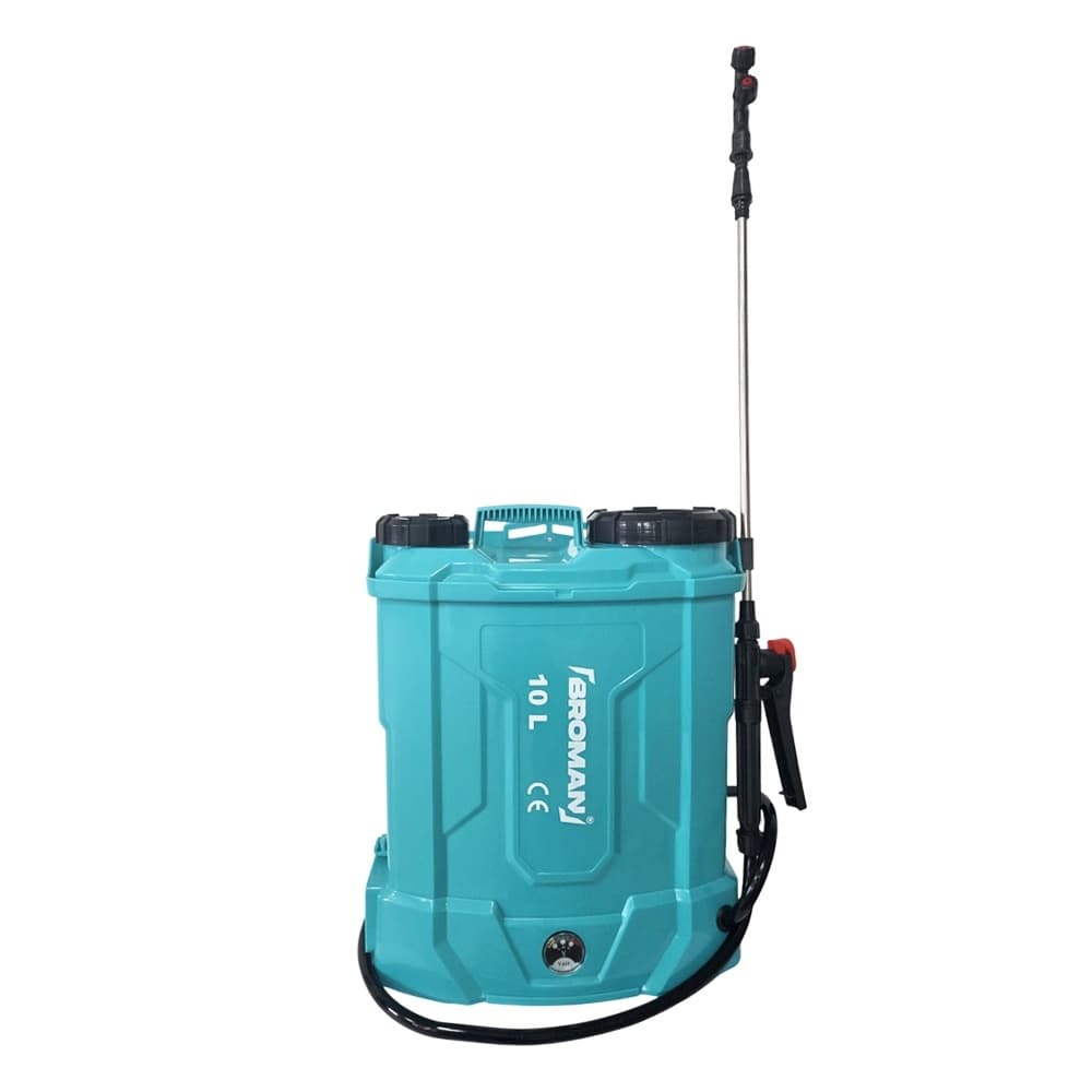 Pompa de stropit 10L, cu acumulator electrica, 8ah, 6 ore autonomie, polipropilena