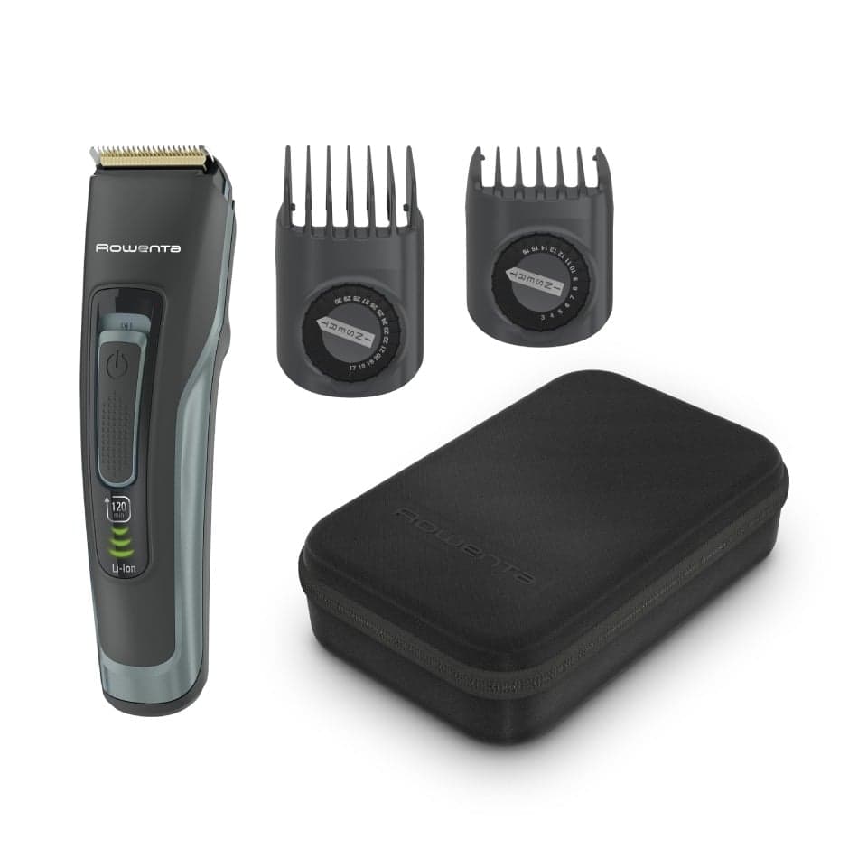 Aparat de tuns parul si barba Rowenta Advancer TN5224E0 autonomie 120 min 2 piepteni reglabili pana la 29 de lungimi 0.5 - 30 mm setare precizie
