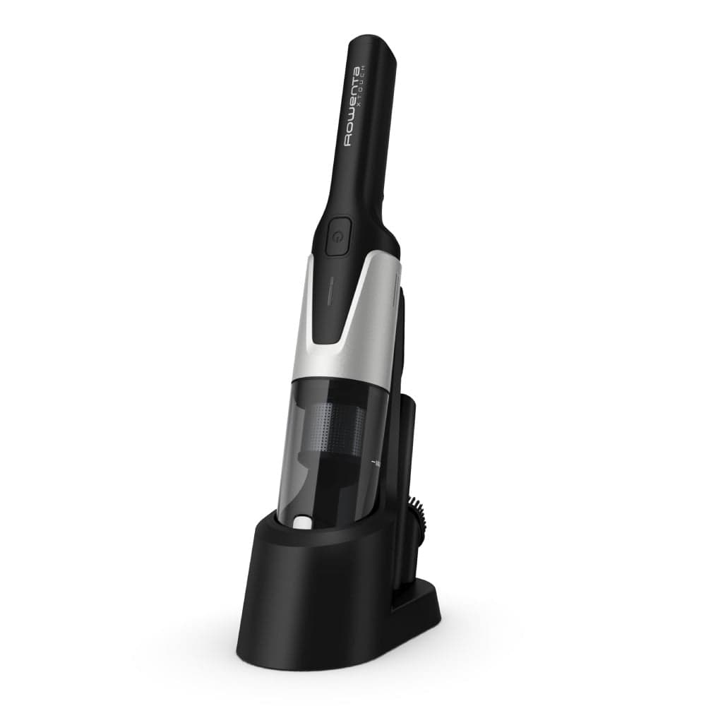 Aspirator de mână Rowenta X-Touch AC9736WO autonomie 10 min 2 accesorii recipient 200ml gri&alb