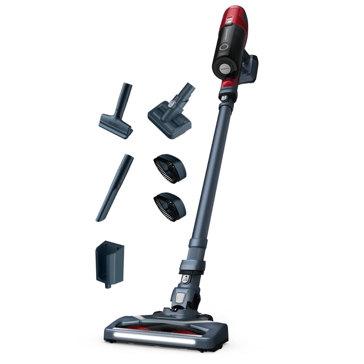 Aspirator vertical Rowenta X-Pert 6.60 Animal Care RH6878WO 100W 18V autonomie 45 min filtrare 94% perie cu iluminare LED recipient praf 0.55 L